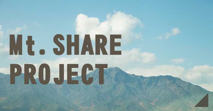 Mt.SHARE PROJECT